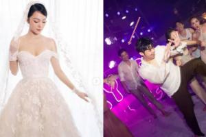 Chồng Minh Hằng “quậy đục nước” trong đám cưới lộ cả body U50, cô dâu nhắn nhủ xúc động sau hôn lễ