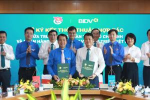 BIDV và Trung ương Đoàn TNCS HCM ký kết hợp tác giai đoạn 2023